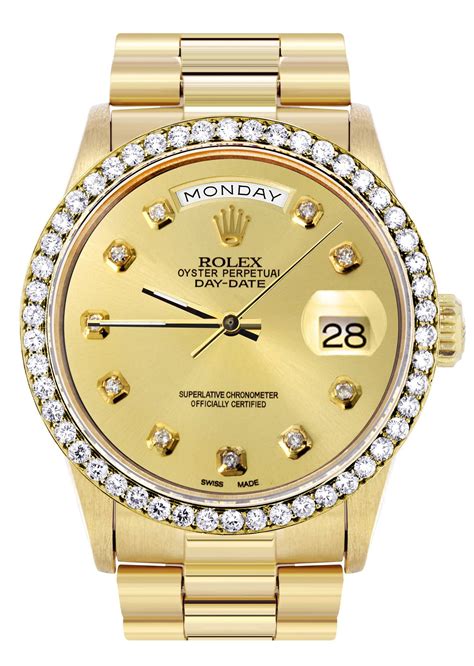 rolex gold date